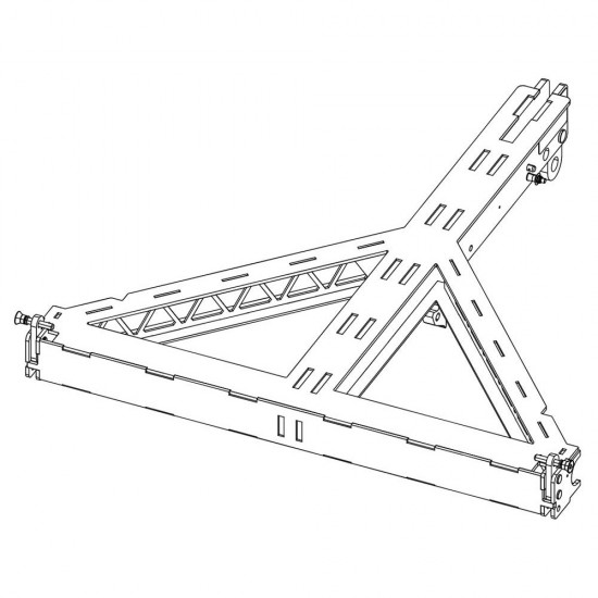 audio oborudvane - tekhnologiya - zvukova - d&b audiotechnik Z5747 KSL-SUB Adapter Frame Аудио Такелаж